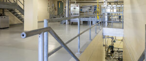 Split View of Interior Morrisburg Wastewater Treatment Plant