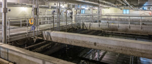 Interior View of Morrisburg Wastewater Treatment Plant Process